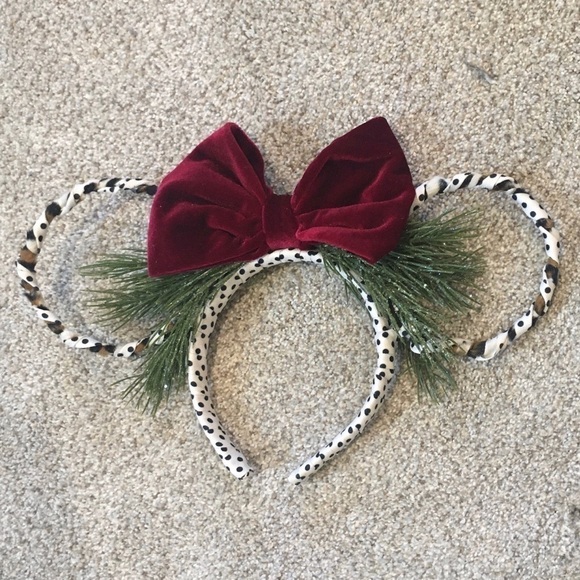 Accessories - Velvet wire Minnie Mouse ear headband